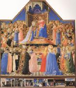 Fra Angelico The Coronation of the Virgin (mk05) china oil painting reproduction